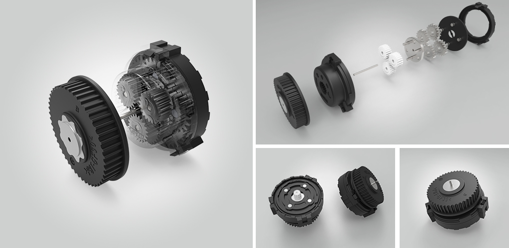EPB电子驻车制动齿轮箱